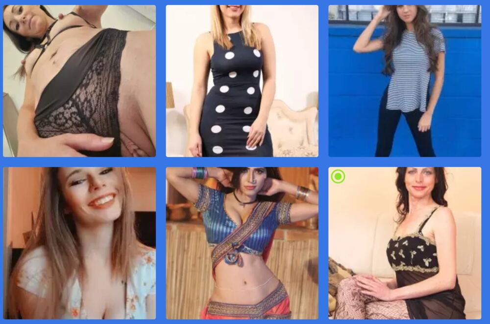 Profils de femmes adultes pour un vrai chat adulte en direct sans bots