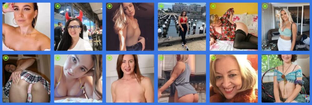 Mulheres adultas reais disponíveis para chat sexual ao vivo e sexting